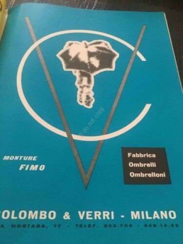 Rivista L'ombrello e la Moda ombrello moda pubblicità N 30 … | Immagine Gallery 3