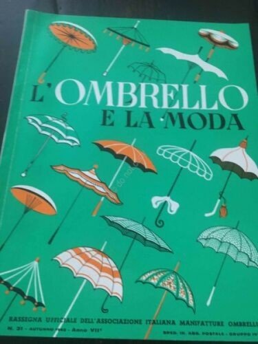 Rivista L'ombrello e la Moda ombrello moda pubblicità N 31 … | Immagine principale
