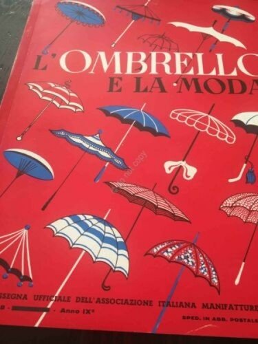 Rivista L'ombrello e la Moda ombrello moda pubblicità N 38 … | Immagine principale