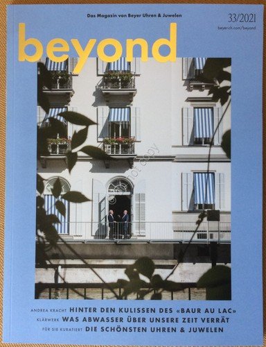 Rivista Magazine - Beyond - n° 33 2021 - Orologi … | Immagine principale