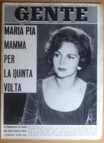 Rivista Magazine - Gente - 12 Maggio 1965 - Geraldine … | Immagine principale
