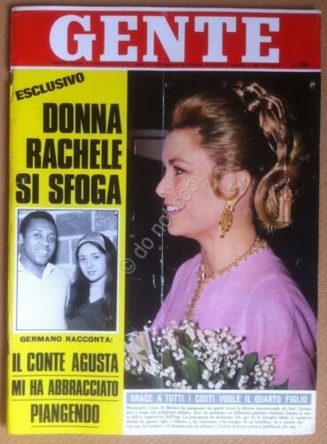 Rivista Magazine - Gente - 15 Maggio 1968 - Grace …