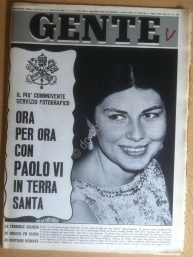 Rivista Magazine - Gente - 16 Gennaio 1964 - Claudia …