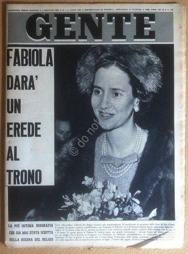 Rivista Magazine - Gente - 2 Gennaio 1964 | Immagine principale