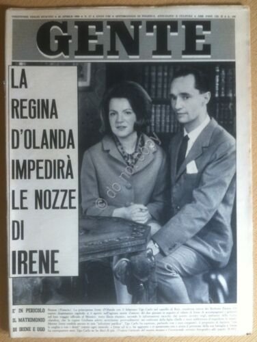 Rivista Magazine - Gente - 23 Aprile 1964