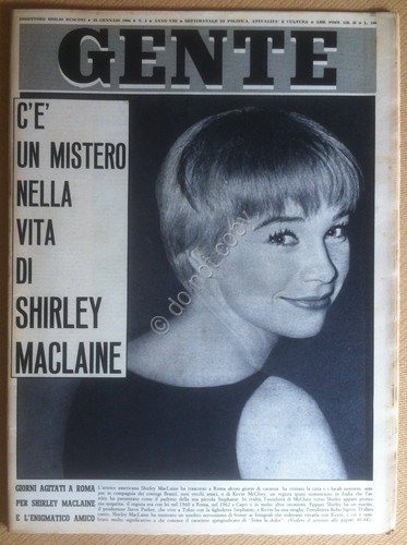 Rivista Magazine - Gente - 23 Gennaio 1964 - Shirley … | Immagine principale