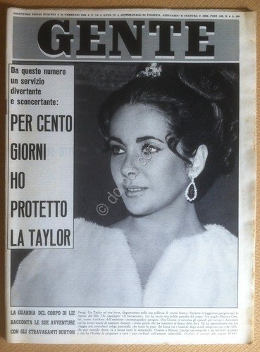 Rivista Magazine - Gente - 24 Febbraio 1965 - Liz … | Immagine principale