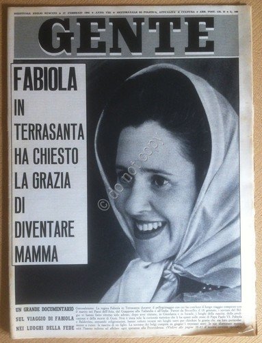 Rivista Magazine - Gente - 27 Febbraio 1964 - Sofia … | Immagine principale
