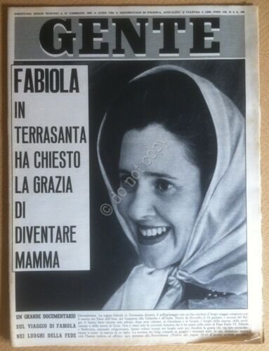 Rivista Magazine - Gente - 27 Febbraio 1964 - Sofia …