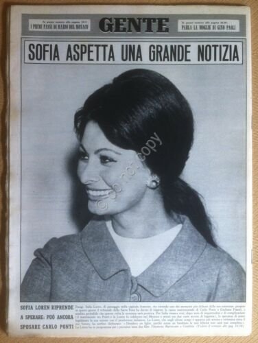 Rivista Magazine - Gente - 27 Febbraio 1964 - Sofia …