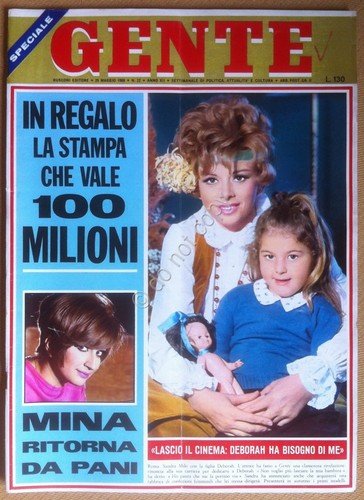 Rivista Magazine - Gente - 29 Maggio 1968 - Sandra … | Immagine principale
