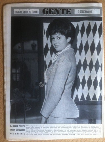Rivista Magazine - Gente - 3 Marzo 1965 - Gigliola … | Immagine Gallery 2