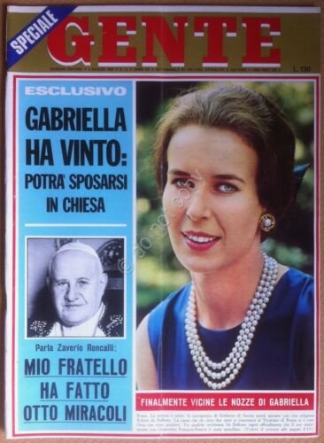 Rivista Magazine - Gente - 5 Giugno 1968 - Maril …