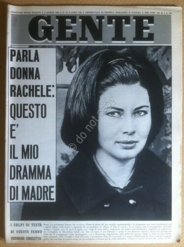 Rivista Magazine - Gente - 9 Aprile 1964 - Alberto …