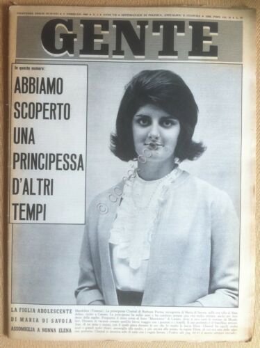 Rivista Magazine - Gente 1 febbraio 1963 - Milva - …