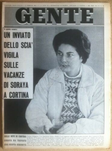 Rivista Magazine - Gente 22 febbraio 1963 - Soraya - … | Immagine principale