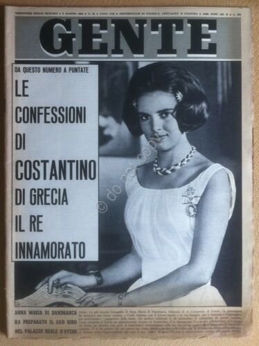 Rivista Magazine - Gente 6 agosto 1964 - Cinquetti - …