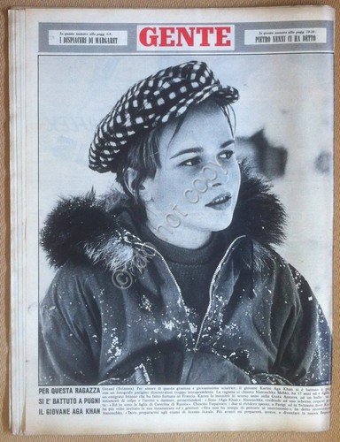 Rivista Magazine - Gente n° 17 1960 - Beverly Aadland …