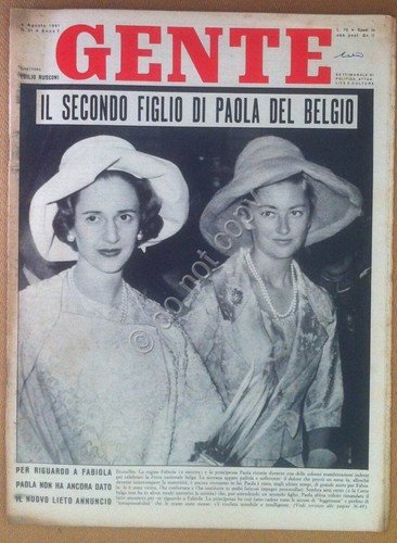Rivista Magazine - Gente n° 31 1961 - Ingrid Bergman …