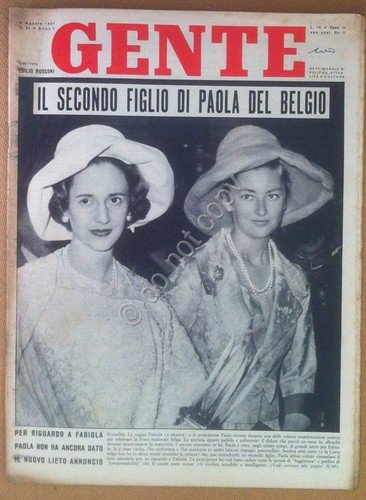 Rivista Magazine - Gente n° 31 1961 - Ingrid Bergman …