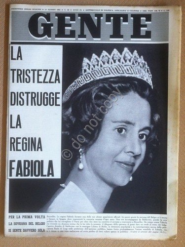 Rivista Magazine - Gente n° 32 1965 - Gina Lollobrigida … | Immagine principale