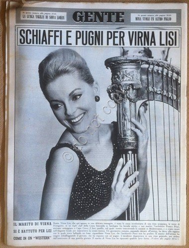 Rivista Magazine - Gente n° 34 1965 - Virna Lisi …