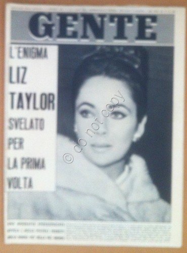 Rivista Magazine - Gente n° 42 1964 - Liz Taylor …