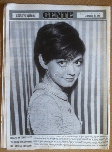 Rivista Magazine - Gente n° 51 1965 - Rita Pavone …