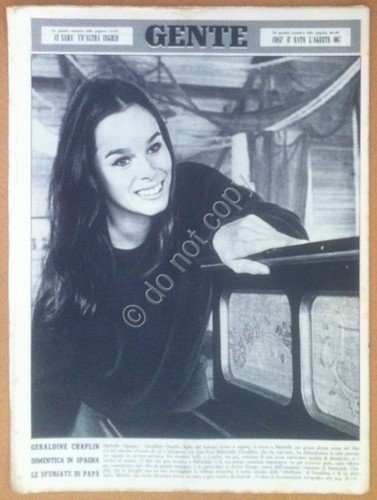 Rivista Magazine - Gente n° 52 1964 - Geraldine Chaplin …