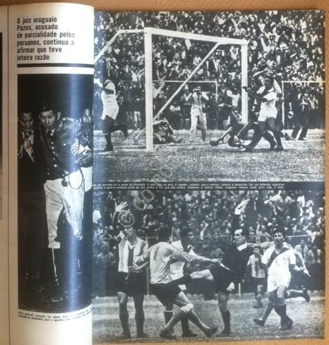 Rivista Magazine - Manchete 1964 - Peru Tragedia no futebol …