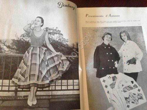 Rivista Magazine - Novità - Agosto 1954 n.46 Arredamento Moda … | Immagine Gallery 4