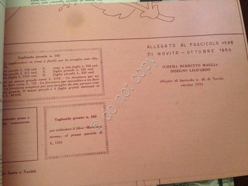 Rivista Magazine - Novità - Ottobre 1954 - n.48 Arredamento …