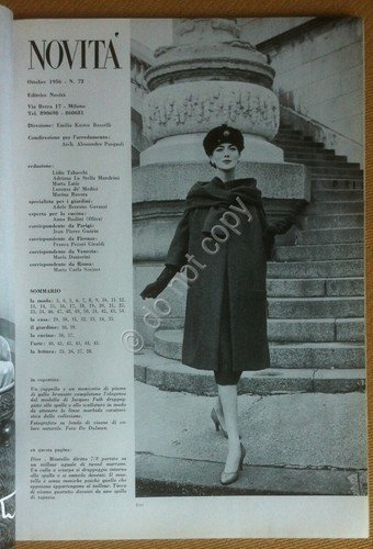 Rivista Magazine - Novità - Ottobre 1956 - n.72 - …