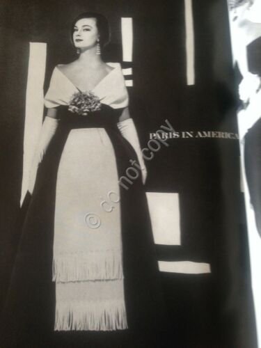 Rivista Magazine - Vogue America - 15 Marzo 1959 Ed …