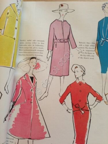 Rivista Magazine - Vogue America 1 Aprile 1958 Ed Conde …