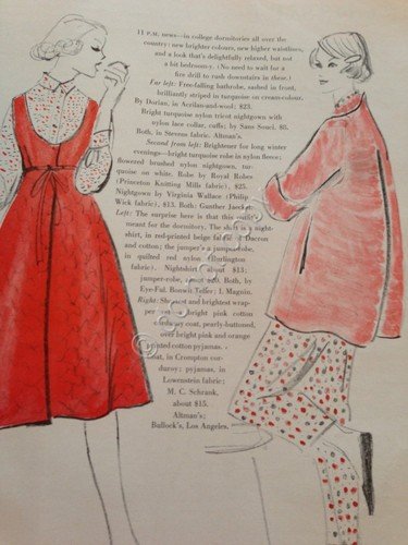 Rivista Magazine - Vogue America 15 Agosto 1958 Ed Conde …
