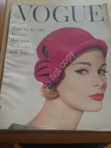 Rivista Magazine - Vogue America 15 Settembre 1958 collezioni Ed. …