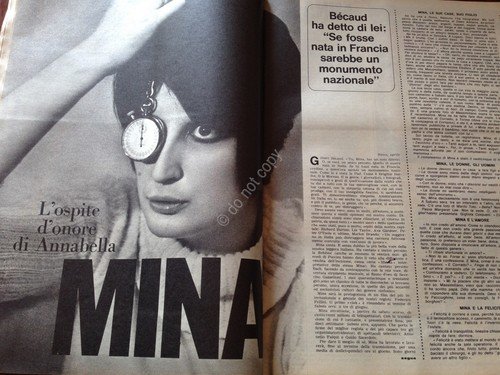 Rivista Magazine Annabella 13 Aprile 1967 n. 15 Mina Mike … | Immagine Gallery 4