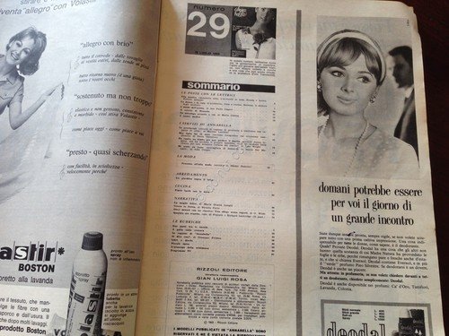 Rivista Magazine Annabella 15 Luglio 1965 n. 29 Gassman Mario … | Immagine Gallery 2