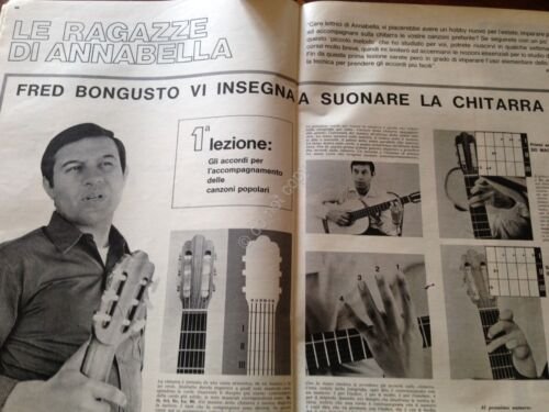 Rivista Magazine Annabella 24 Giugno 1965 n. 26 Bongusto Sinatra