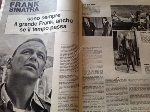 Rivista Magazine Annabella 24 Giugno 1965 n. 26 Bongusto Sinatra
