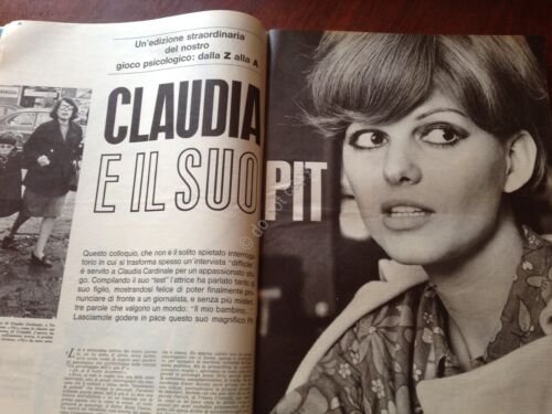 Rivista Magazine Annabella 27 Aprile 1967 n. 17 Cardinale Lola …