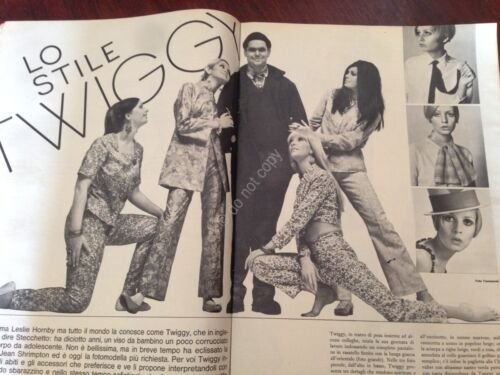 Rivista Magazine Annabella 29 Giugno 1967 n. 26 Twiggy Virna …