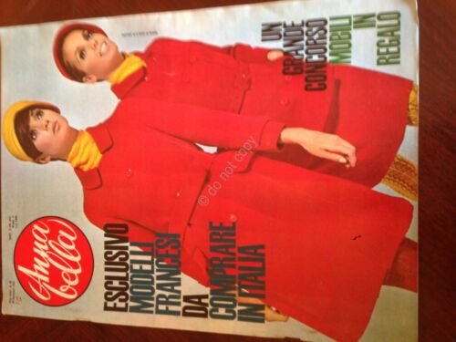 Rivista Magazine Annabella 30 Novembre 1967 n. 48 Adamo Johnny …