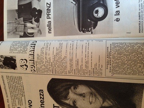 Rivista Magazine Annabella 30 Novembre 1967 n. 48 Adamo Johnny … | Immagine Gallery 2