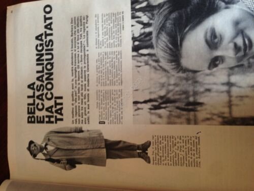 Rivista Magazine Annabella 6 Dicembre 1964 n. 49 Tati