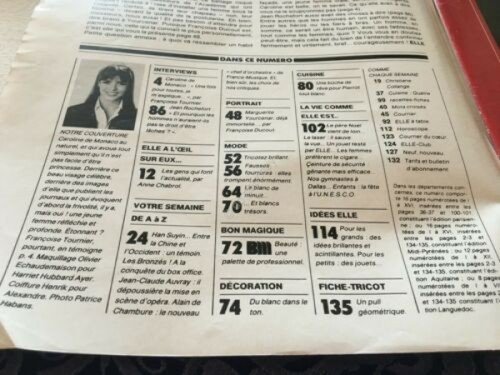 Rivista Magazine Elle 10 Dicembre 1979 n. 1770 Caroline di … | Immagine Gallery 2