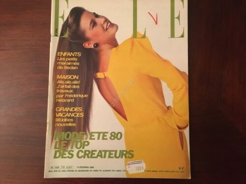 Rivista Magazine Elle 11 Febbraio 1980 n. 1779 Midem