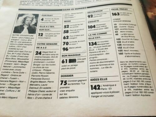 Rivista Magazine Elle 12 Novembre 1979 n. 1766 Miguel Bosè | Immagine Gallery 2