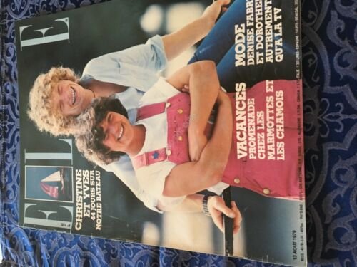 Rivista Magazine Elle 13 Agosto 1979 n. 1753 Denise Fabre